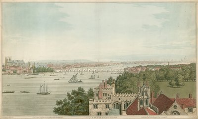 Vista di Londra da Lambeth da Joseph Farington